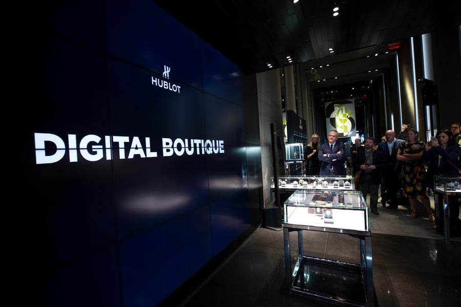 Hublot’s Digital Boutique Launch in 2018